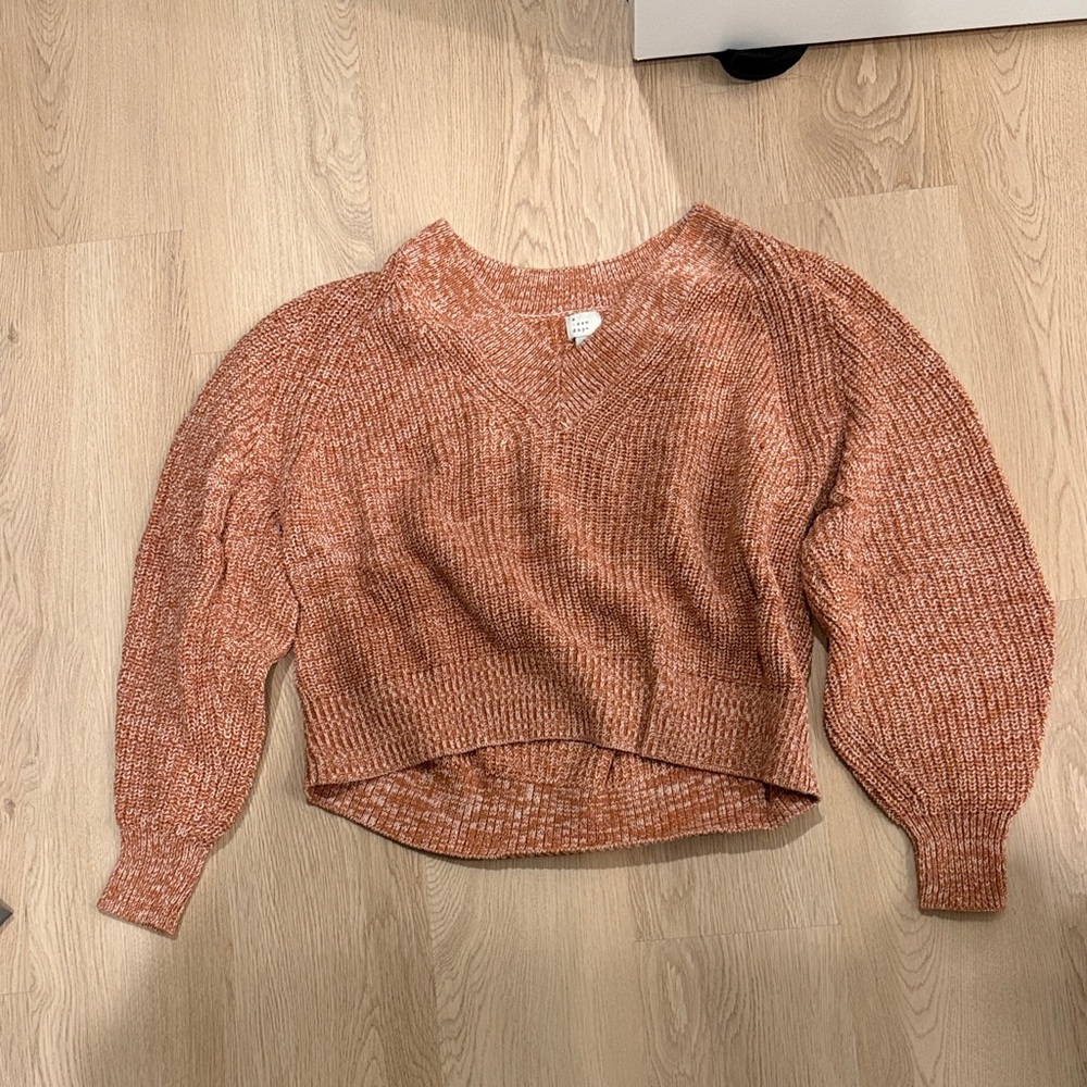 a new day Women's V-Neck Sweater - Copper